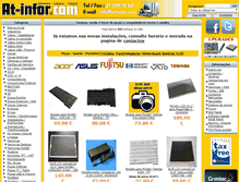 Tablet Screenshot of loja.at-infor.com